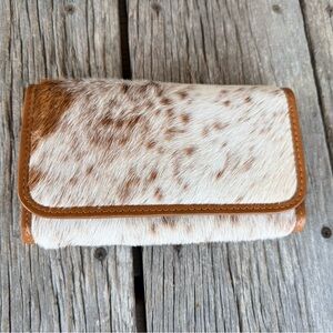 Western Cowhide Hair On Wallet